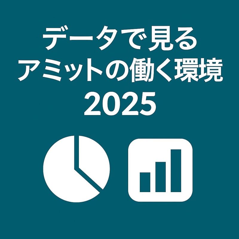 「データでみるアミットの働く環境 2025」を更新しました！